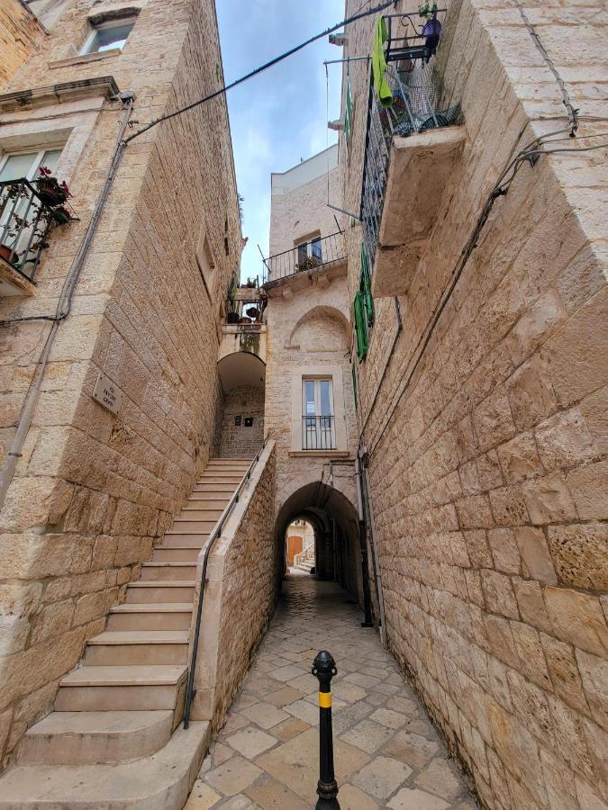 Giovinazzo Historic Apulia Old Town Stone House With Private Patio Apartamento Exterior foto