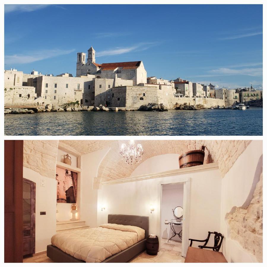 Giovinazzo Historic Apulia Old Town Stone House With Private Patio Apartamento Exterior foto