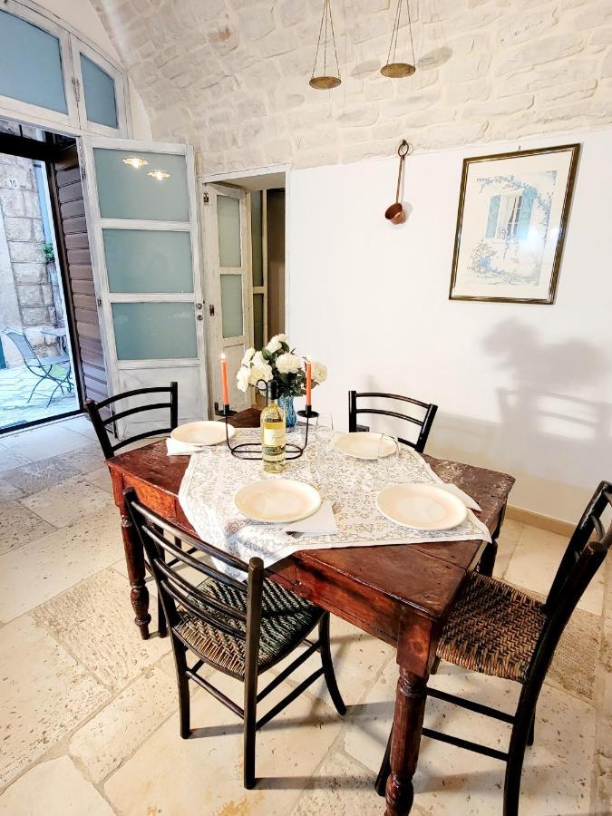 Giovinazzo Historic Apulia Old Town Stone House With Private Patio Apartamento Exterior foto